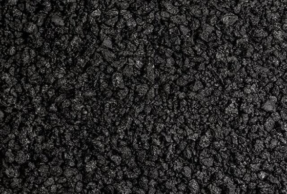 1mm-10mm Graphite Petroleum Coke 98,5% Karbon Untuk Pengecoran Kontinu Baja