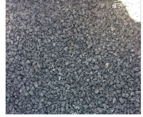 0,05% S Graphitized Petroleum Coke 0.5mm-5mm Sulfur Rendah 98.5% Karbon Tetap