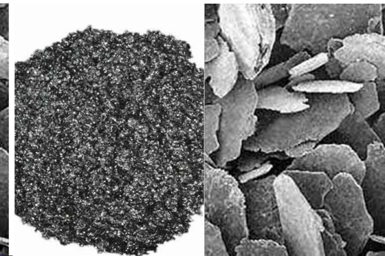 Kemurnian Tinggi 1000mesh 99% Carbon Natural Powdered Flake Graphite Untuk Baterai Lithium Ion