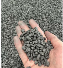 Kandungan Karbon Tinggi 1-5mm Grafit Petroleum Coke GPC Untuk Foundry