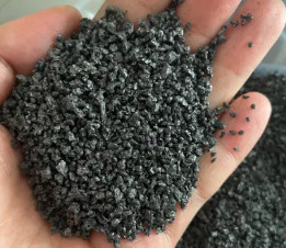Kandungan Karbon Tinggi 1-5mm Grafit Petroleum Coke GPC Untuk Foundry