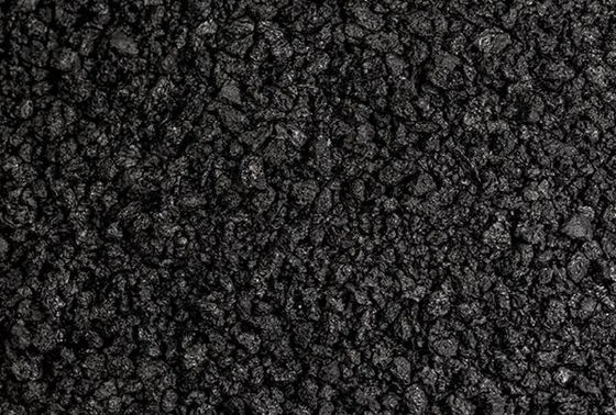 1mm-10mm Graphite Petroleum Coke 98,5% Karbon Untuk Pengecoran Kontinu Baja