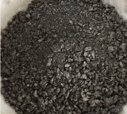 3mm 6mm Black Calcined Pet Coke 1,5% Volatile 8% Ash Untuk Recarburizer